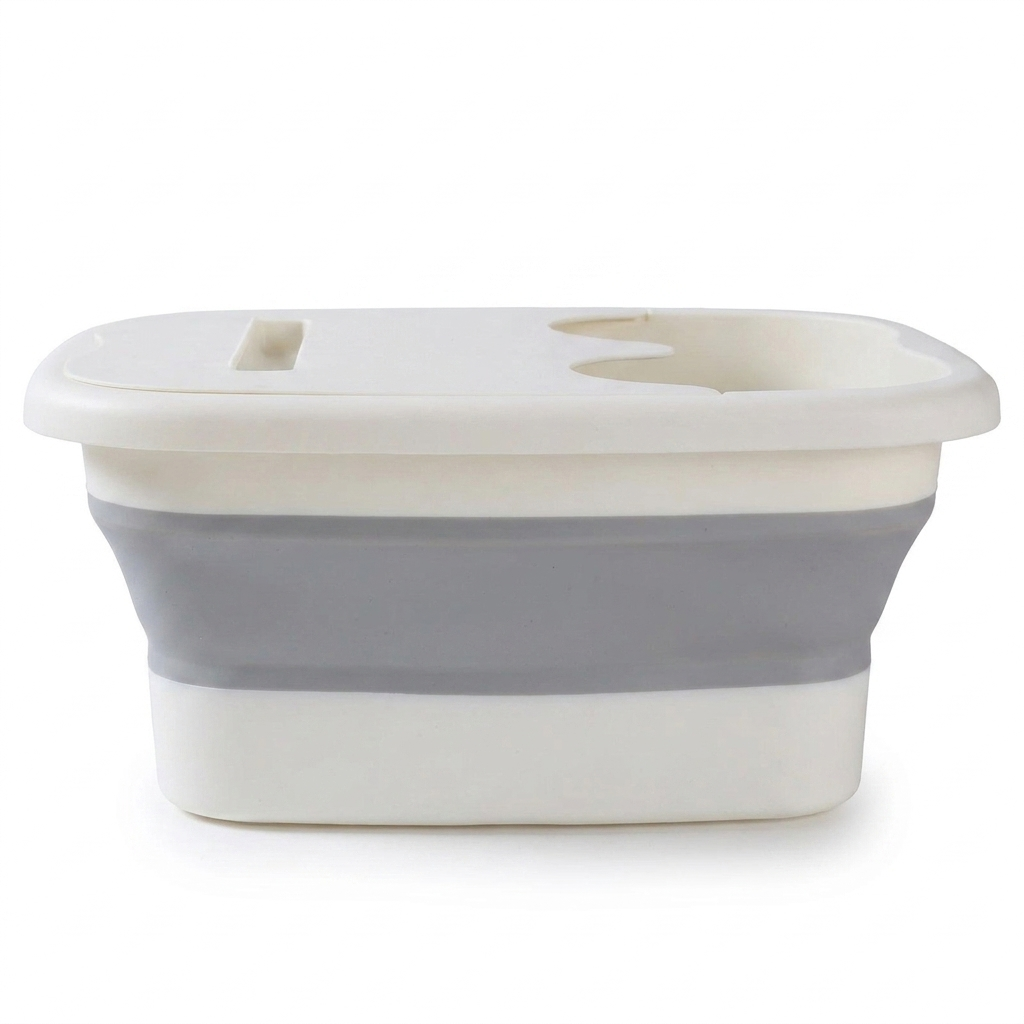 Foldable Foot Bath Bucket for Relaxing Soaks & Space-Saving Design