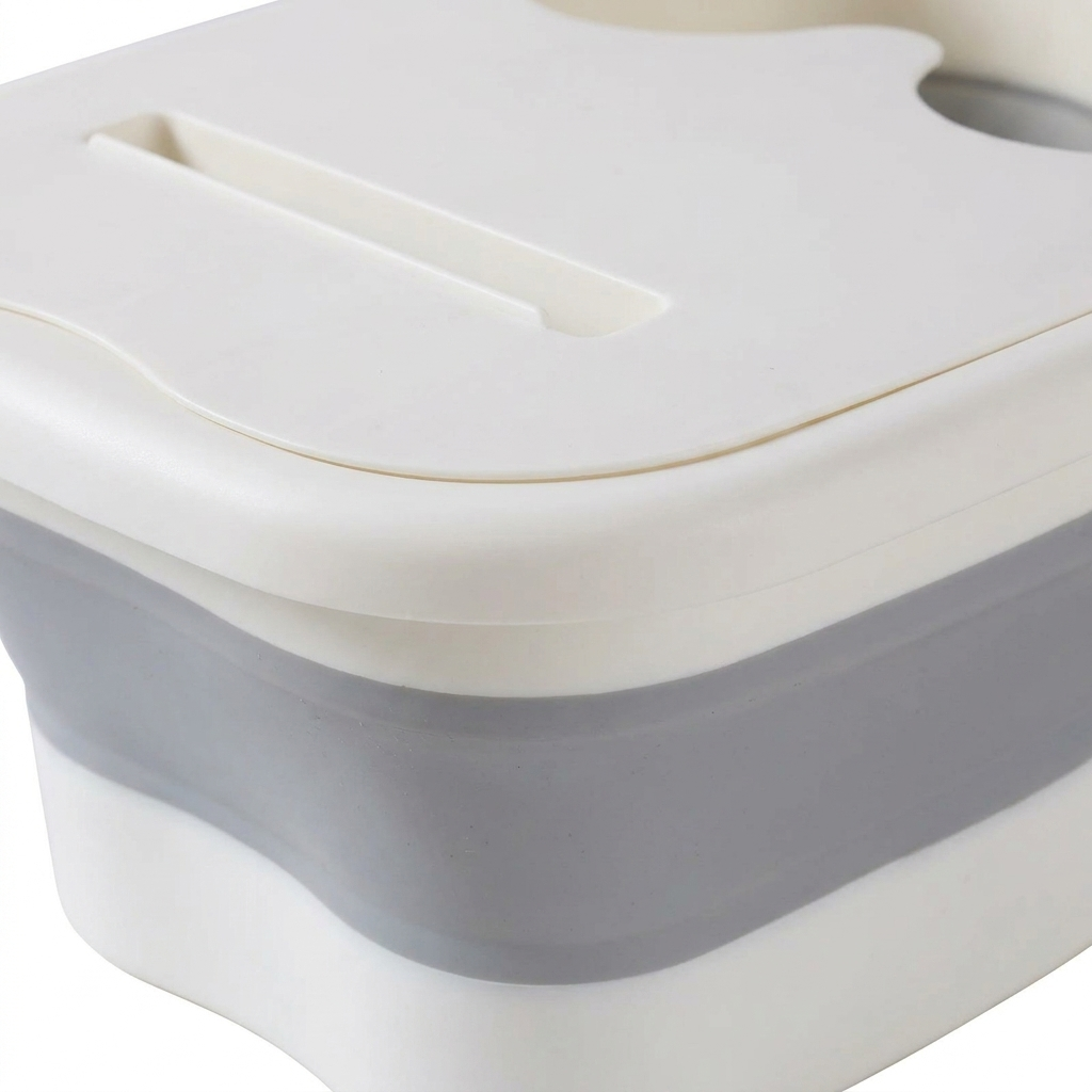 Foldable Foot Bath Bucket for Relaxing Soaks & Space-Saving Design