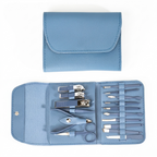 16-Piece Manicure Set for Complete Nail Care & Stainless Steel Tools