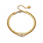 Pearl Chain Anklet – Elegant Summer Style in Stainless Steel