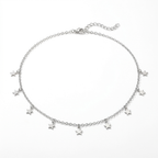 Star Tassel Choker Necklace – Boho Style with Vintage Pendant