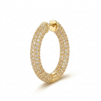 Cross Zircon Stud Earrings – Elegant Sparkle with Vintage Design