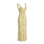 Floral Sling Dress – Effortless Summer Style with Backless Design