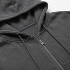 Cropped Zip Hoodie – Casual Comfort with Long Sleeve Design