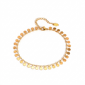 Disc Tassel Anklet – Chic Shine & Glossy Stainless Steel