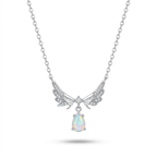 Butterfly Necklace – Vintage Charm & Stainless Steel Snake Chain