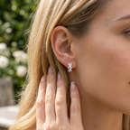 Flower Stud Earrings – Delicate Style & 925 Sterling Silver