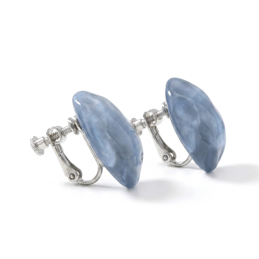 Geometric Ear Cuffs – Colorful Resin Style & Non-Pierced Design