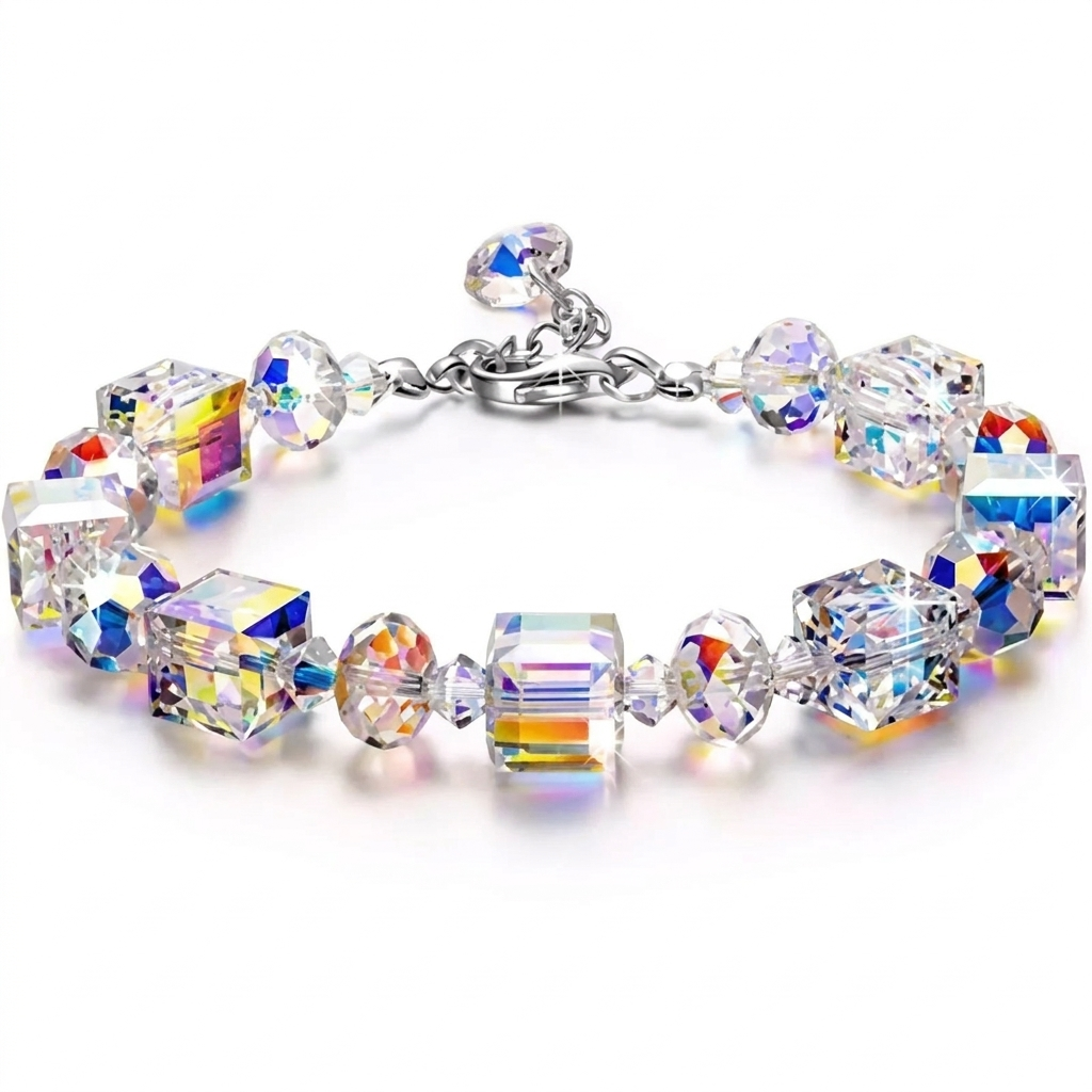Crystal Beaded Bracelet – Chic Handmade Charm Jewelry