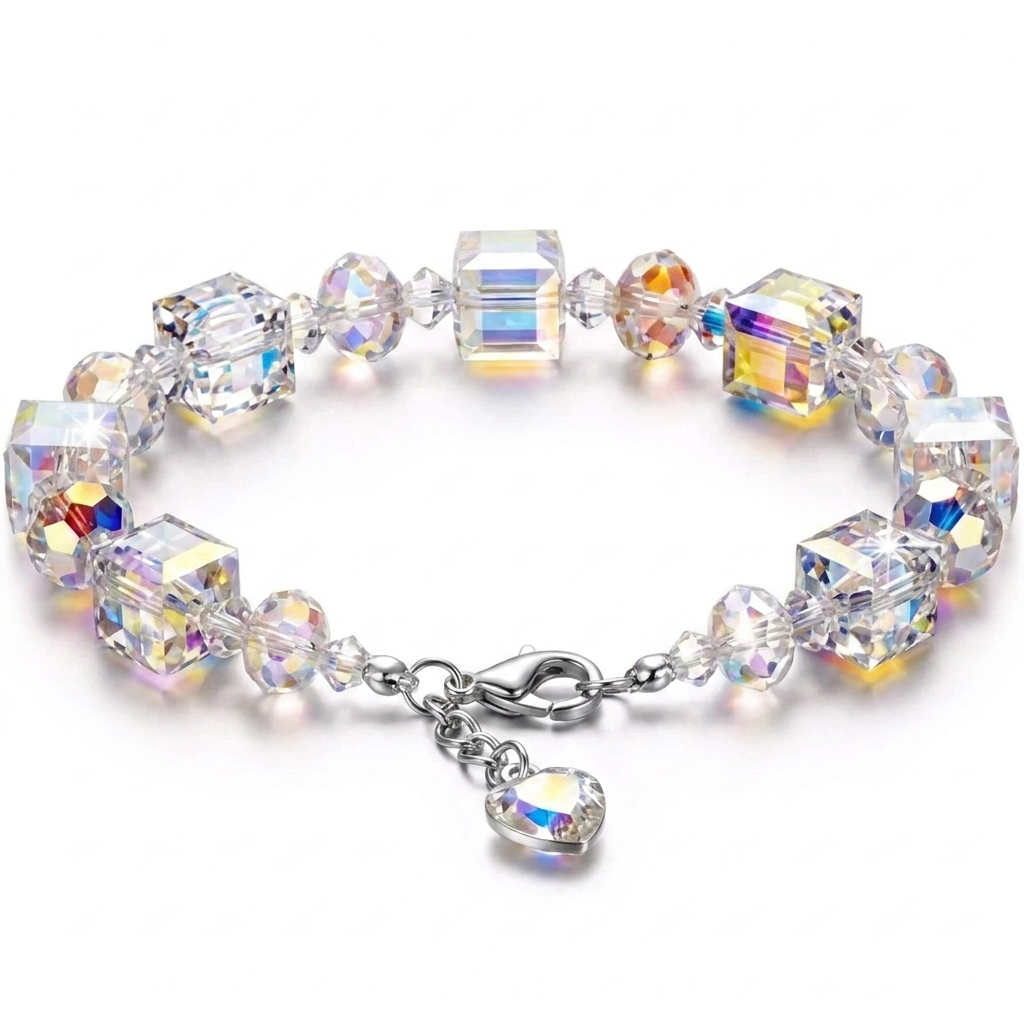 Crystal Beaded Bracelet – Chic Handmade Charm Jewelry