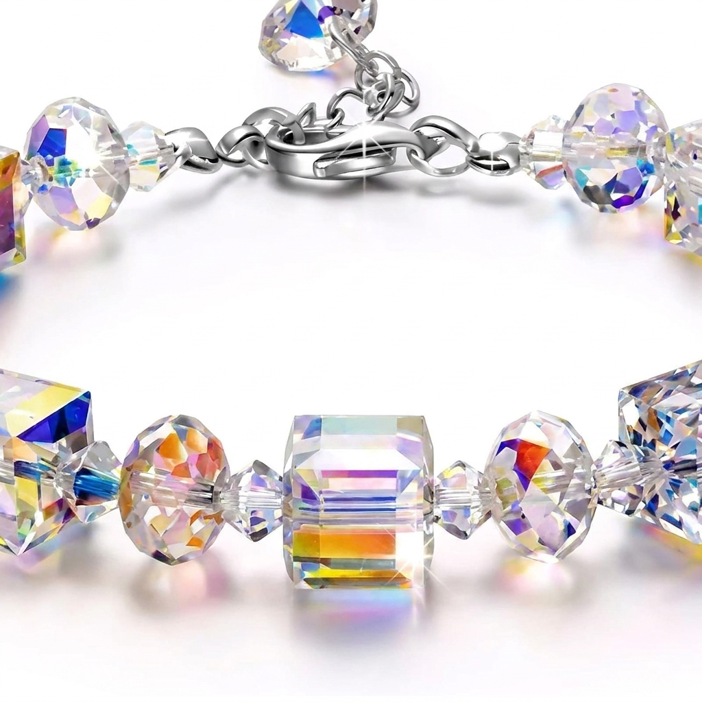 Crystal Beaded Bracelet – Chic Handmade Charm Jewelry