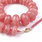 Resin Bead Necklace – Colorful Chunky Bohemian Statement Jewelry