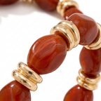 Acrylic Beaded Bracelet – Bohemian Elastic Everyday Style