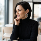 Double Layer Hoop Earrings – Chic Silver-Tone Statement Design