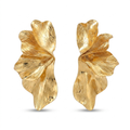 Flower Dangle Earrings – Vintage Double-Layer Stainless Steel
