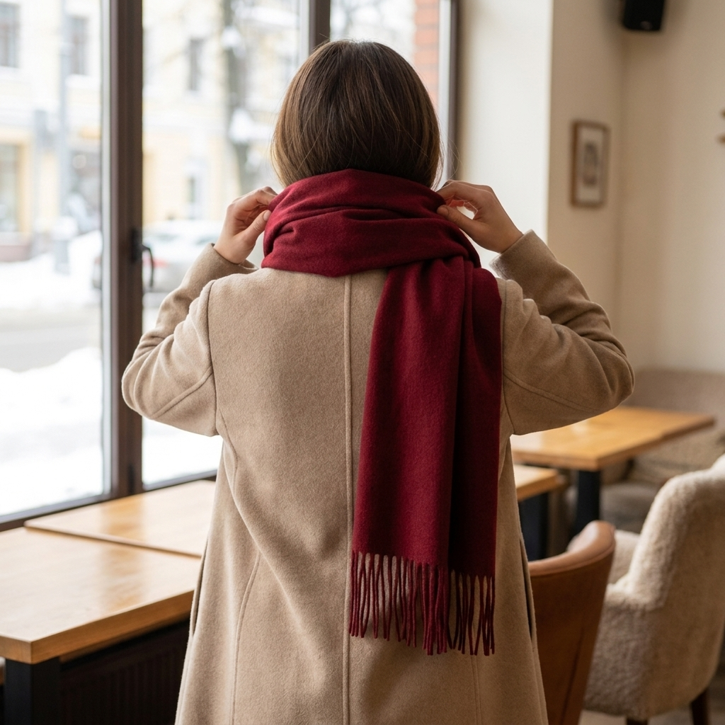 Winter Scarf – Cozy Warmth & Soft Cashmere-Feel Fabric