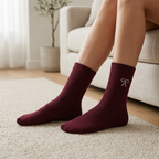 Ruffle Ankle Socks – Chic Cotton Blend with Retro Frill