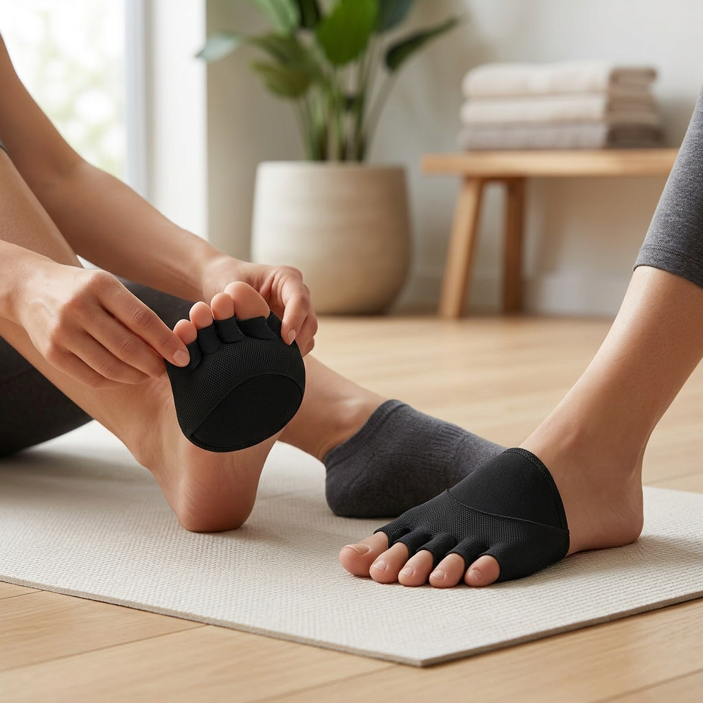 Five-Toe Forefoot Pads – Comfort High Heel Half Insoles