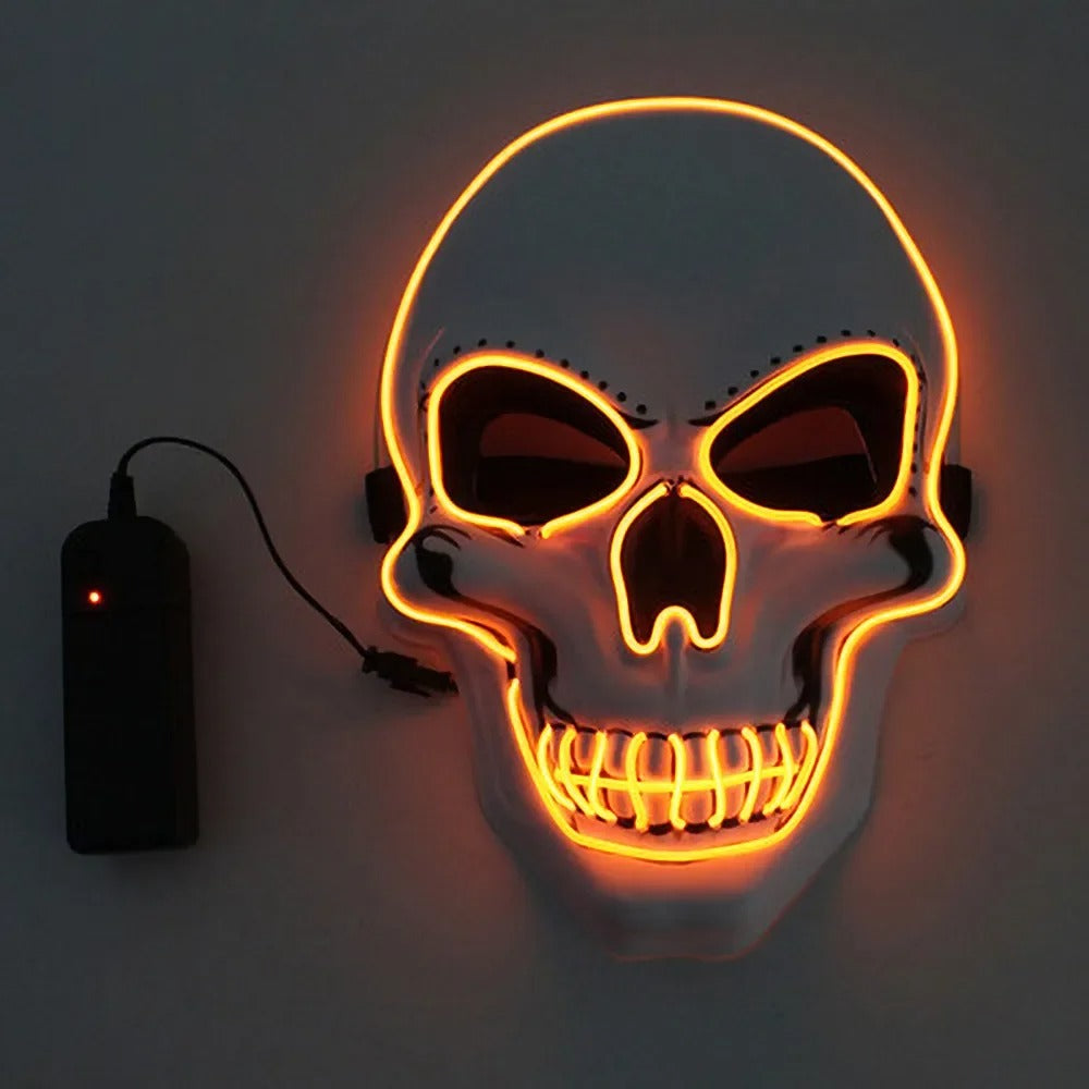LED Skull Mask – EL Cold Light Halloween Cosplay
