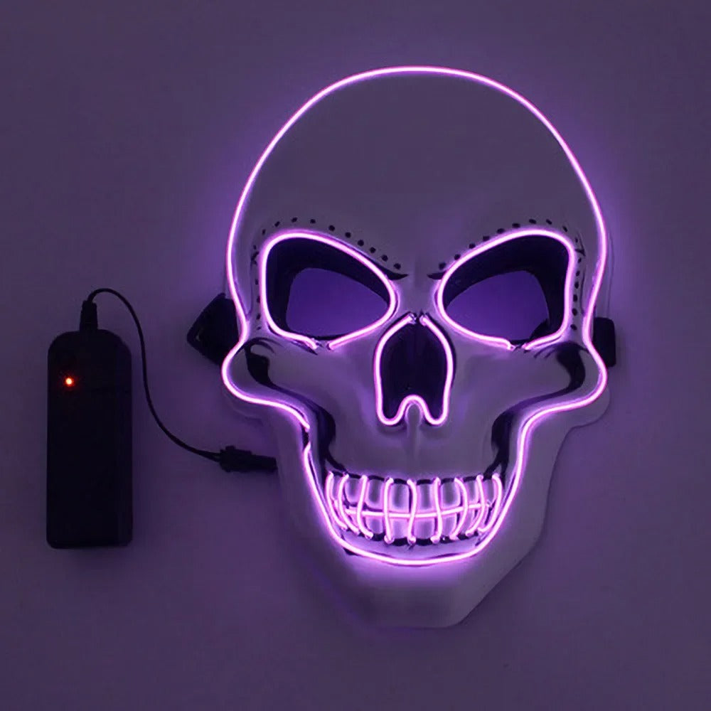 LED Skull Mask – EL Cold Light Halloween Cosplay