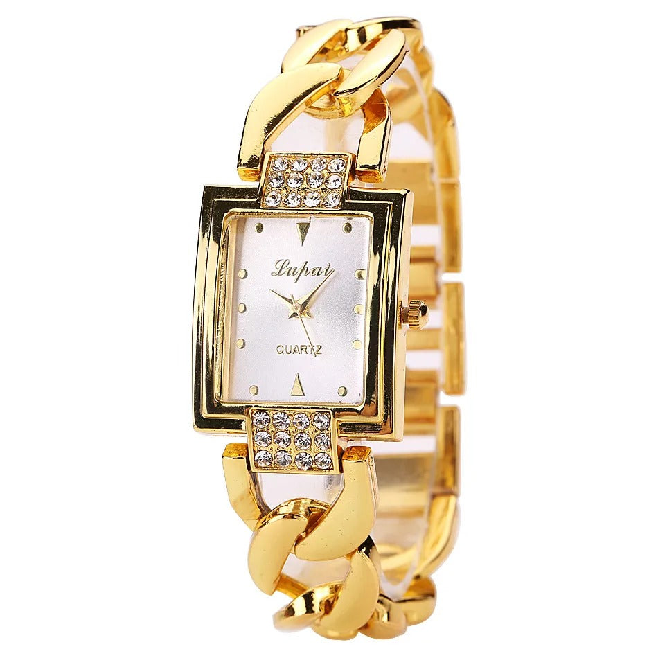 Luxury Women's Stainless Steel Watch - Elegant & Stylish