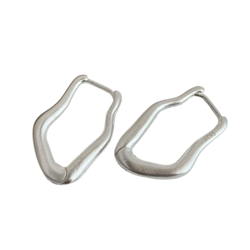 925 Sterling Silver Gold Earrings for Women Hypoallergenic