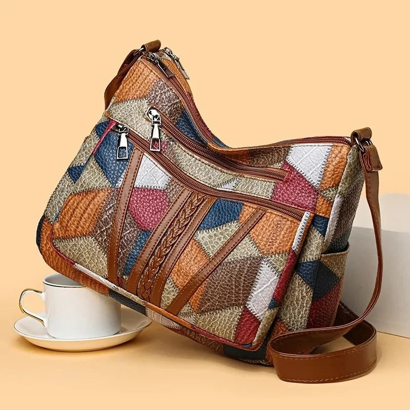 Women's Vintage Crossbody Bag – Elegant & Trendy Purse