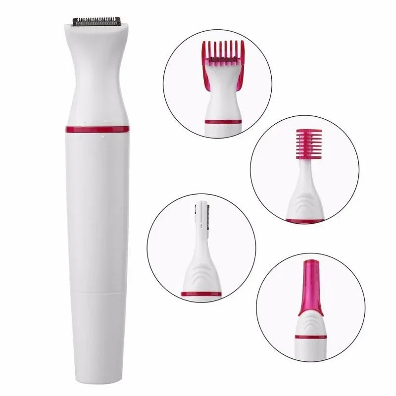 5-in-1 Women Epilator & Facial Hair Removal Shaver Tool