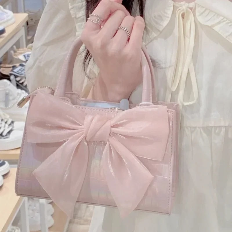 Women's Bow Clutch Purse – Cute Summer Shoulder Bag