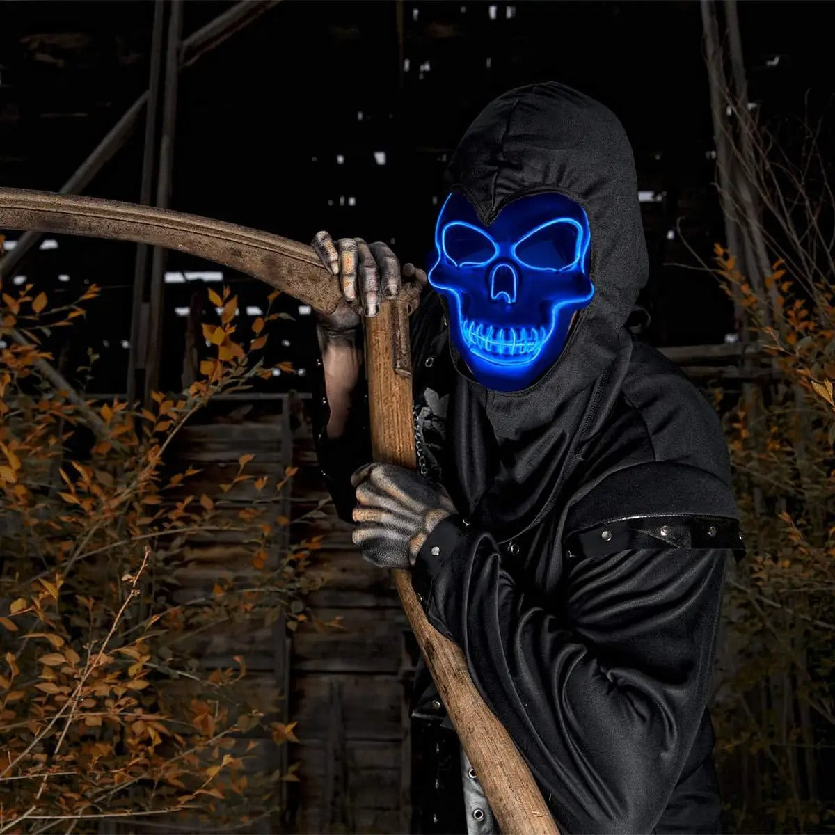 LED Skull Mask – EL Cold Light Halloween Cosplay