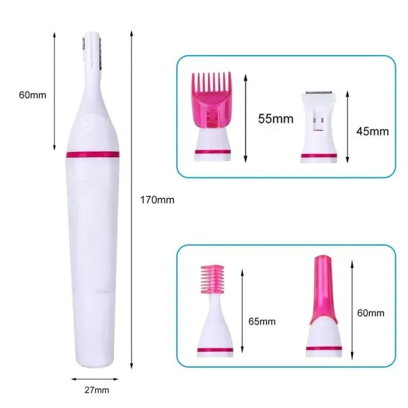 5-in-1 Women Epilator & Facial Hair Removal Shaver Tool
