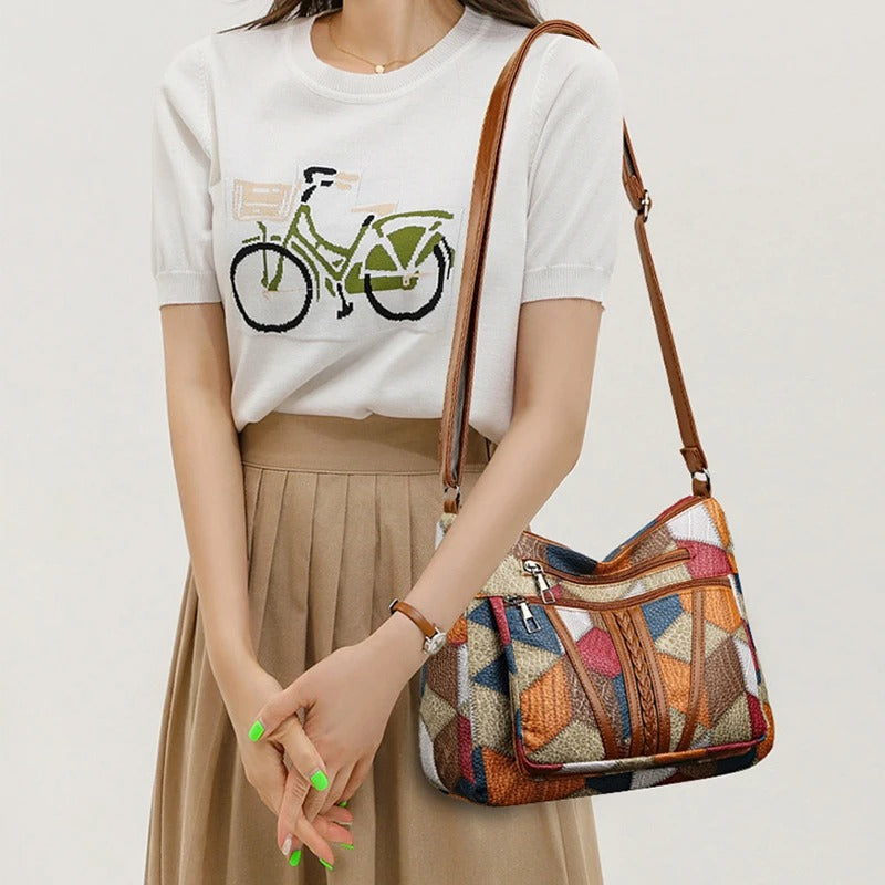 Women's Vintage Crossbody Bag – Elegant & Trendy Purse