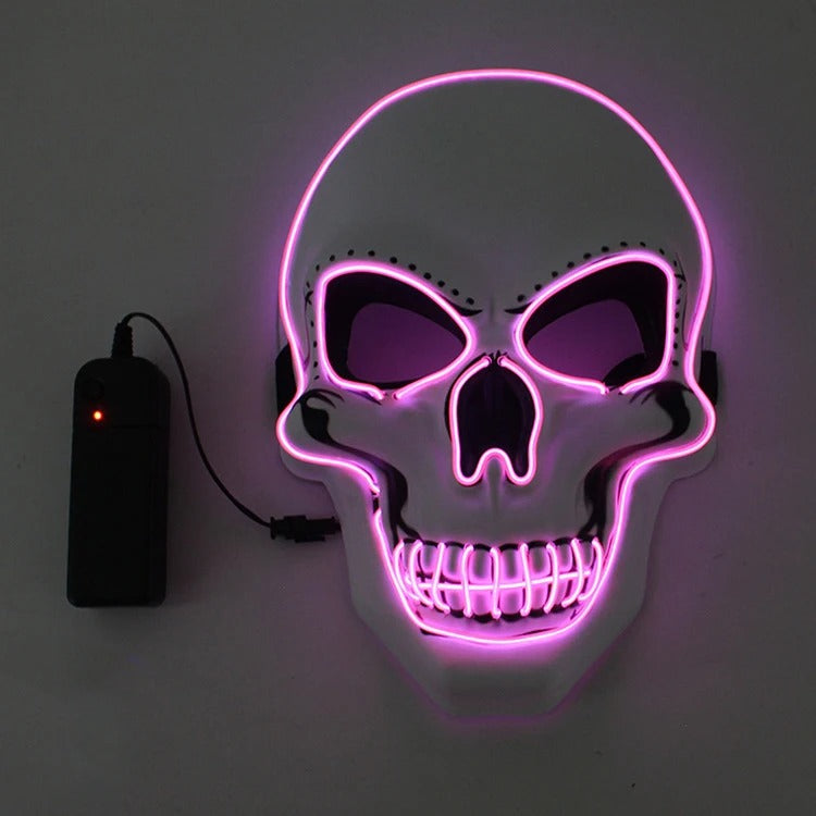 LED Skull Mask – EL Cold Light Halloween Cosplay