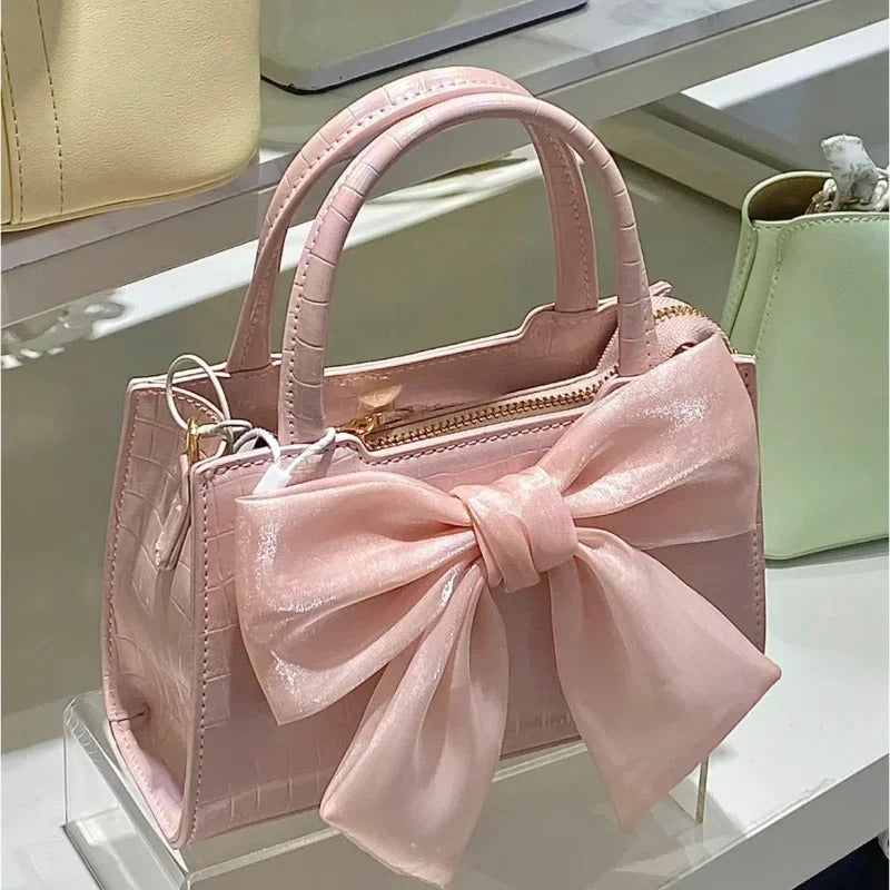 Women's Bow Clutch Purse – Cute Summer Shoulder Bag