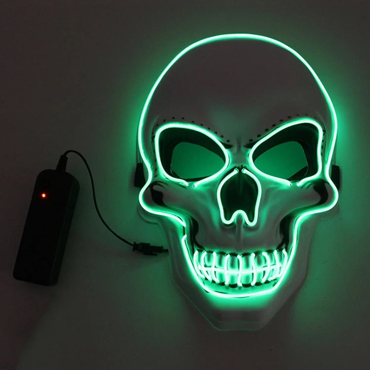 LED Skull Mask – EL Cold Light Halloween Cosplay