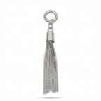 Tassel Keychain Charm – Chic Metal Buckle Bag Accent