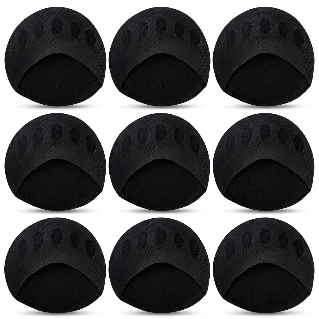 Five-Toe Forefoot Pads – Comfort High Heel Half Insoles