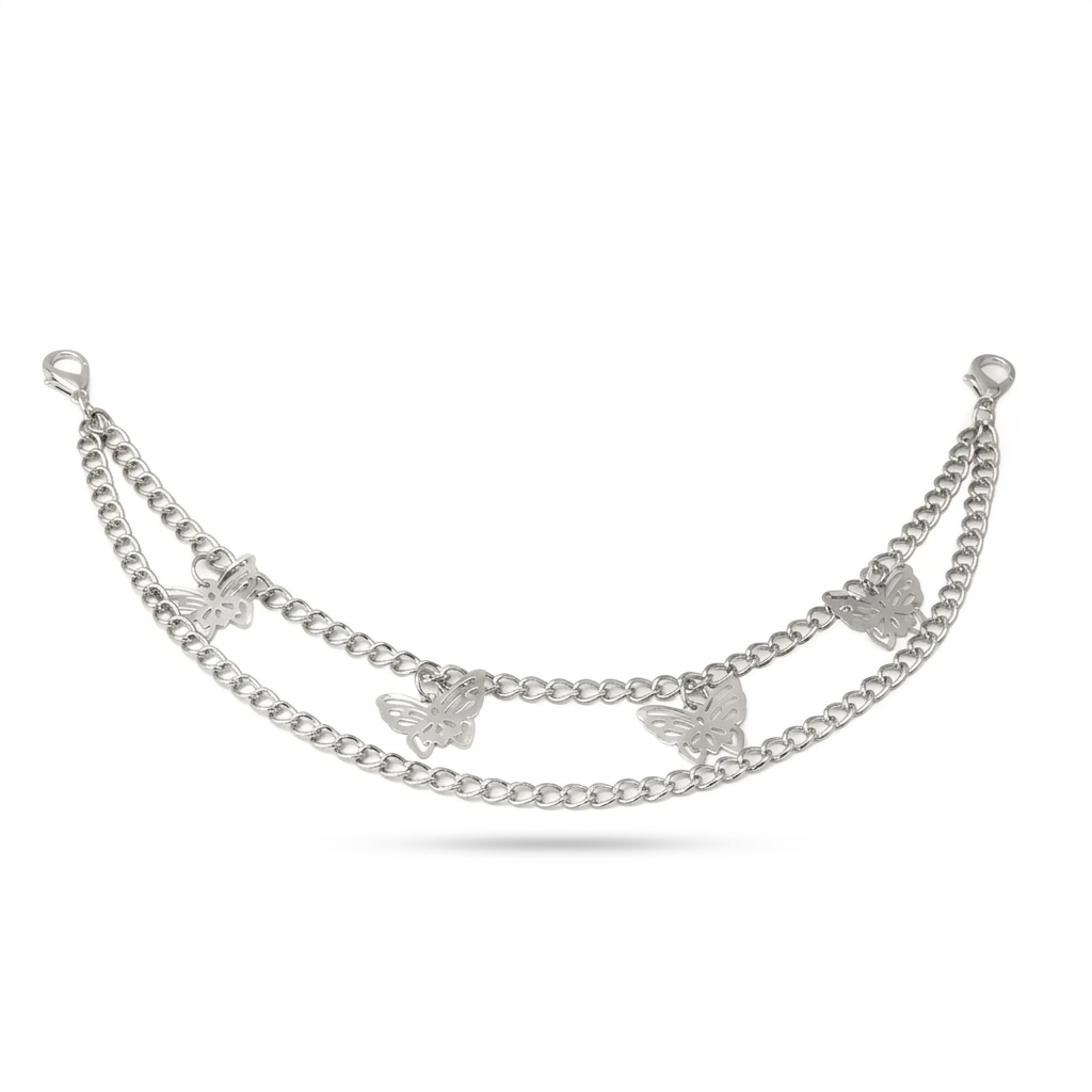 Multi-Layer Bag Chain Strap – Chic Metal Charm Accent