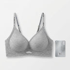 Seamless Wire-Free Bra – Smooth Lift + Breathable Nylon Blend