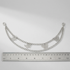 Multi-Layer Bag Chain Strap – Chic Metal Charm Accent