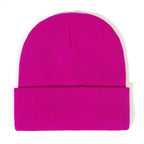 Silk Satin Lined Winter Beanie Warm Chunky Satin Head Cap