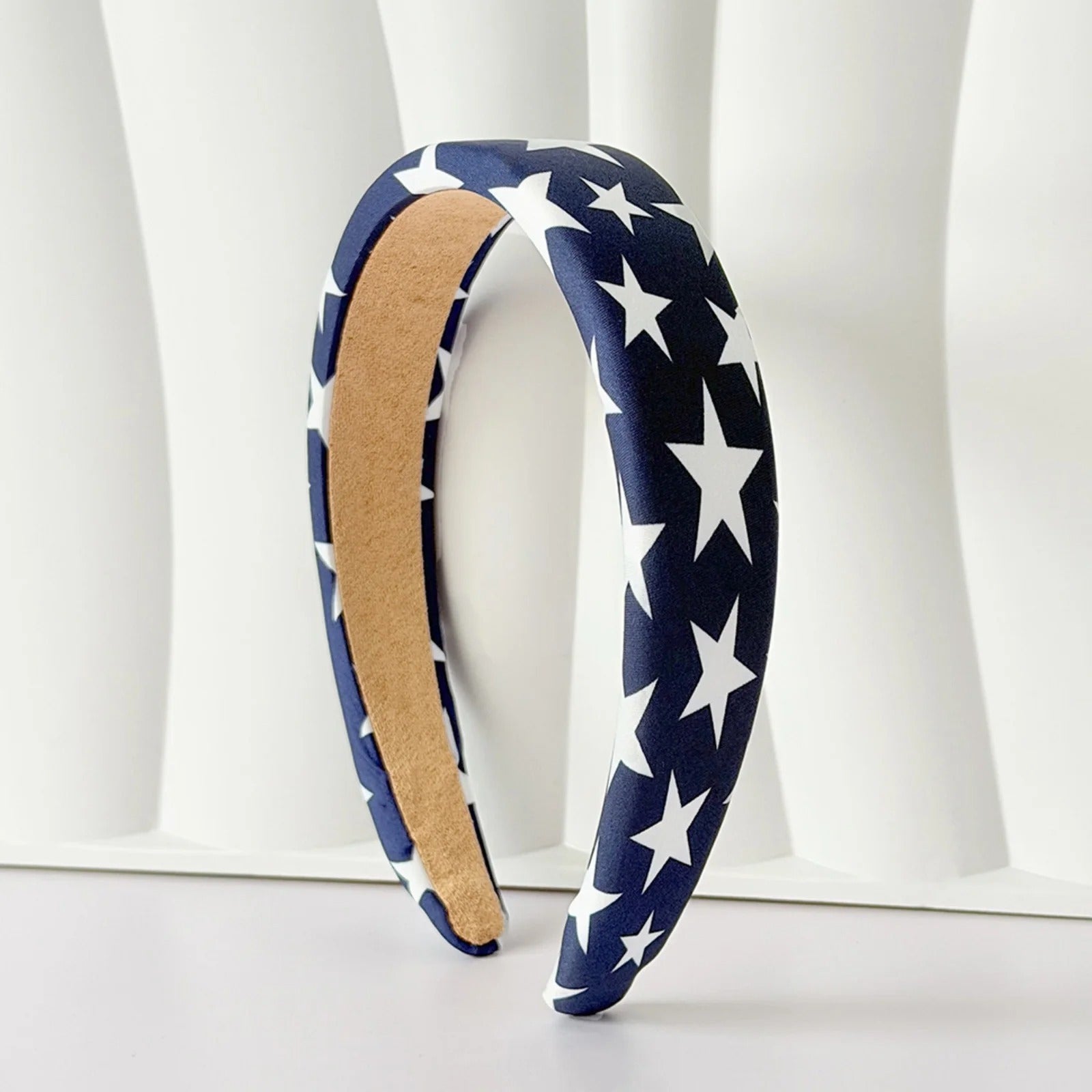 American Flag Headband – Patriotic Style with Padded Comfort