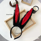 Oversized Rabbit Ear Headband – Plush Comfort & Cute Cosplay Accessory