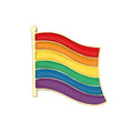 Rainbow Pride Enamel Pin – Expressive Style with Durable Metal