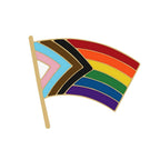 Rainbow Pride Enamel Pin – Expressive Style with Durable Metal