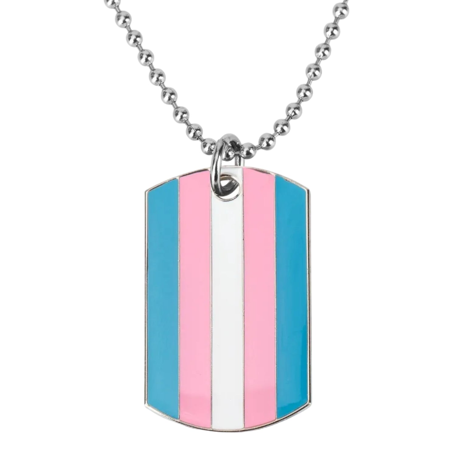 Rainbow Pride Pendant Necklace – Colorful Heart Charm with Adjustable Chain